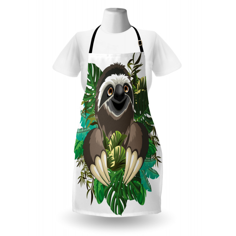 Cartoon Mammal Jungle Apron