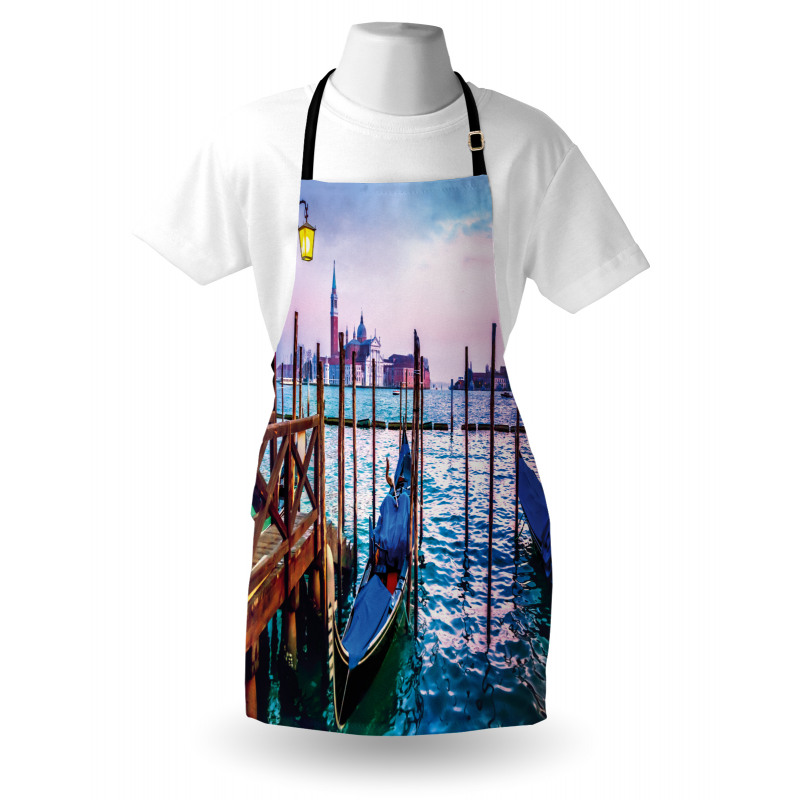 Dreamy View in Evening Apron
