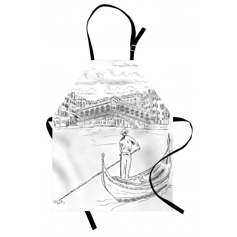 Rialto Bridge Gondola Apron