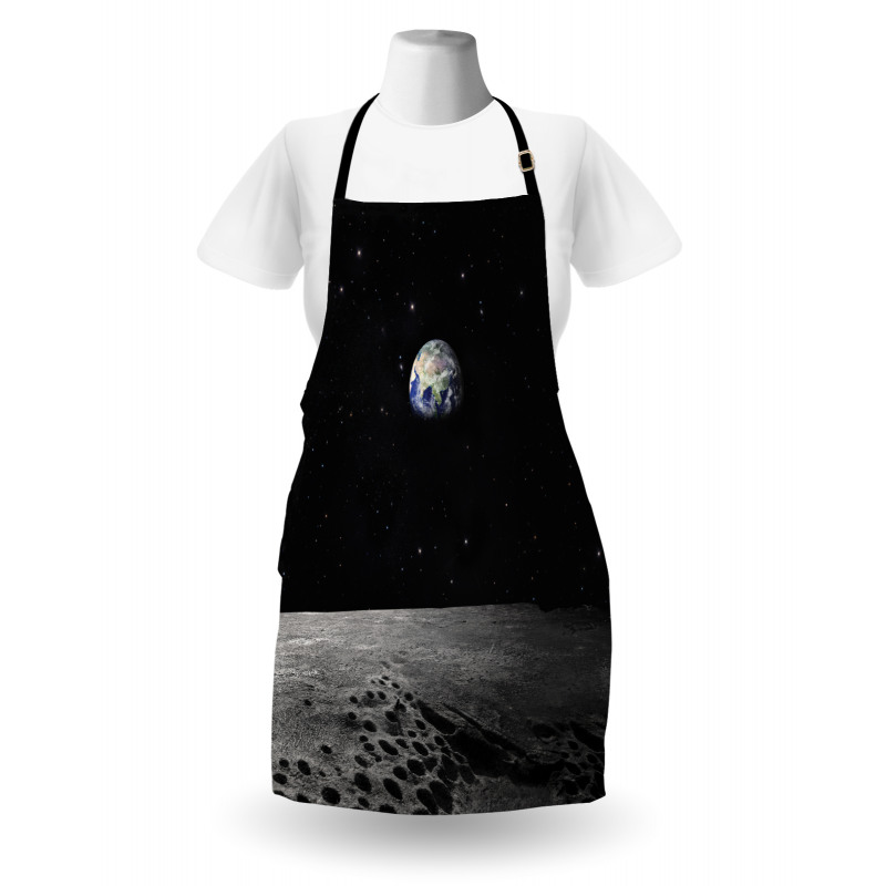 Gökyüzü Mutfak Önlüğü Uzay ve Dünya