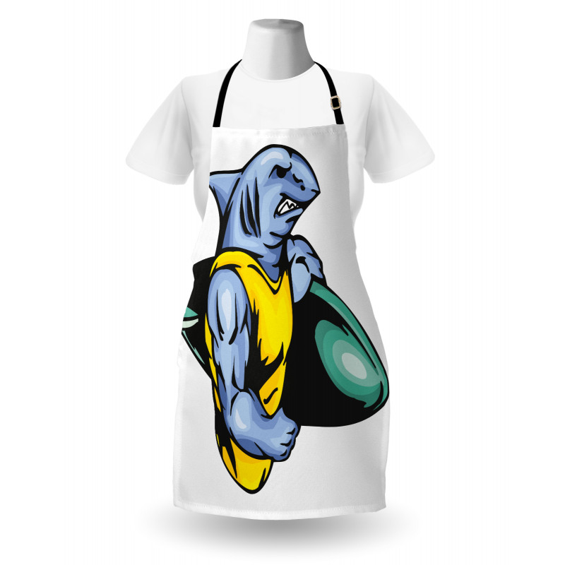 Grumpy Surfer Muscle Body Apron