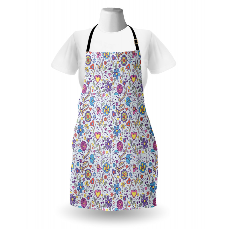 Doodle Botany Garden Apron