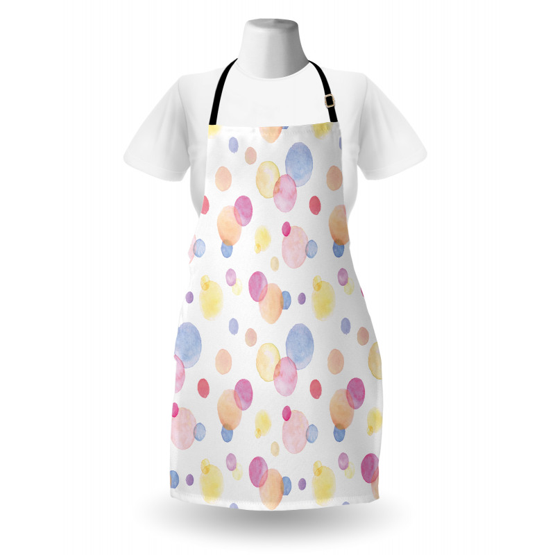 Watercolor Drops Apron