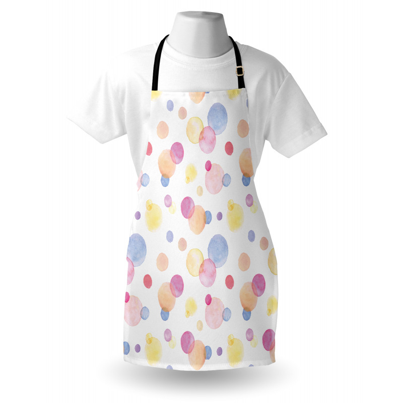 Watercolor Drops Apron