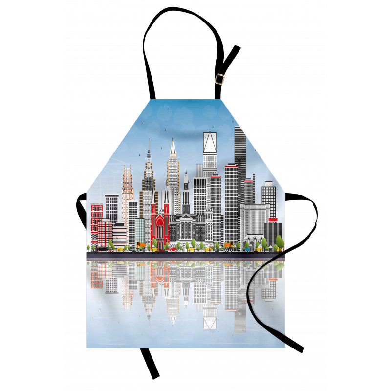 Cityscape Skyscrapers Apron