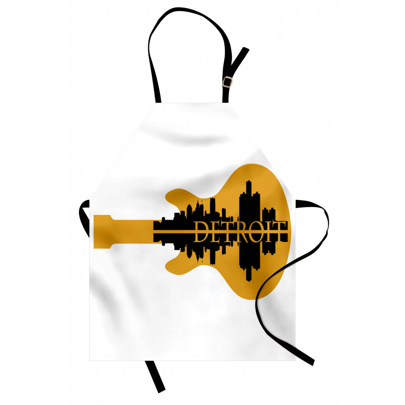 Electric Guitar Music Apron