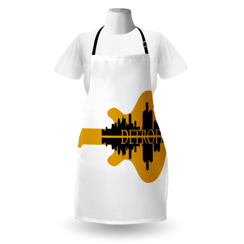 Electric Guitar Music Apron