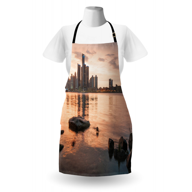 Idyllic Sunset View Apron