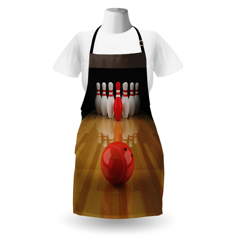 Red Skittle Ball Apron