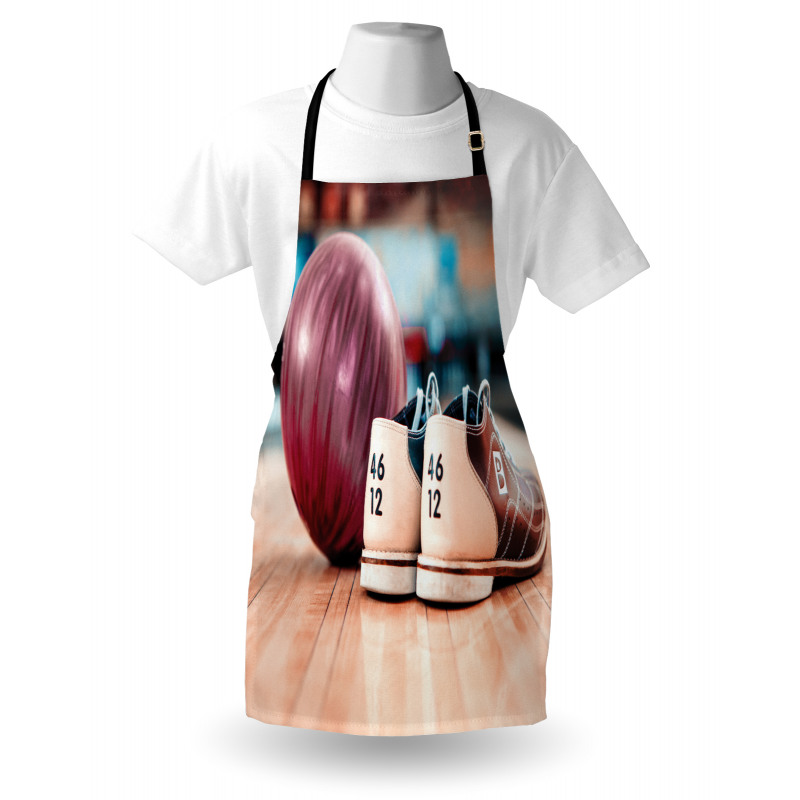 Shoes Purple Ball Apron