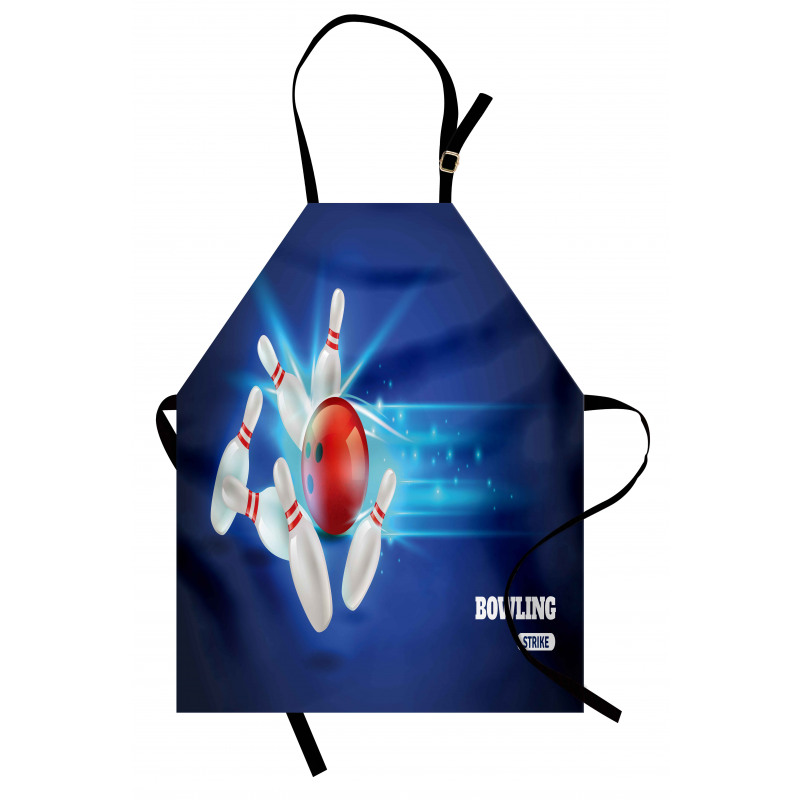 Strike Red Ball Pins Apron