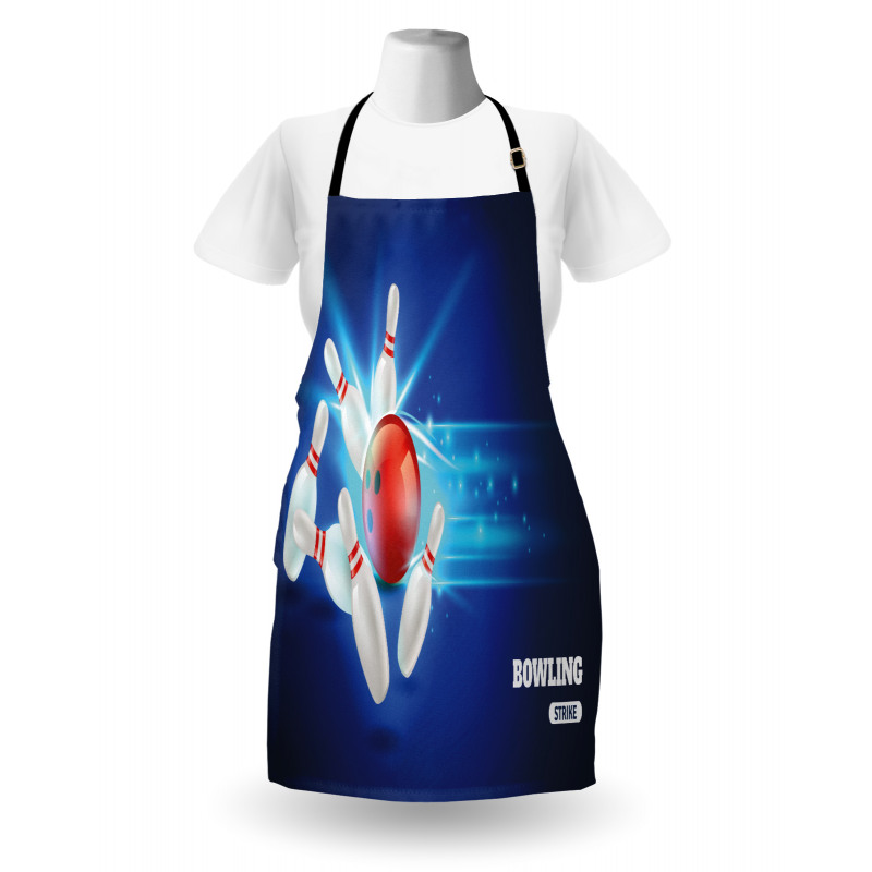 Strike Red Ball Pins Apron