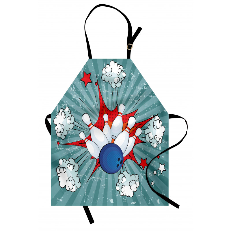 Retro Comic Blast Apron