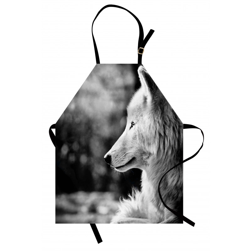 Wolf Portrait Apron