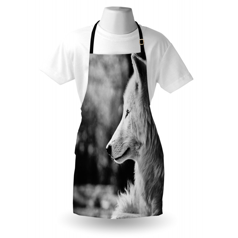 Wolf Portrait Apron