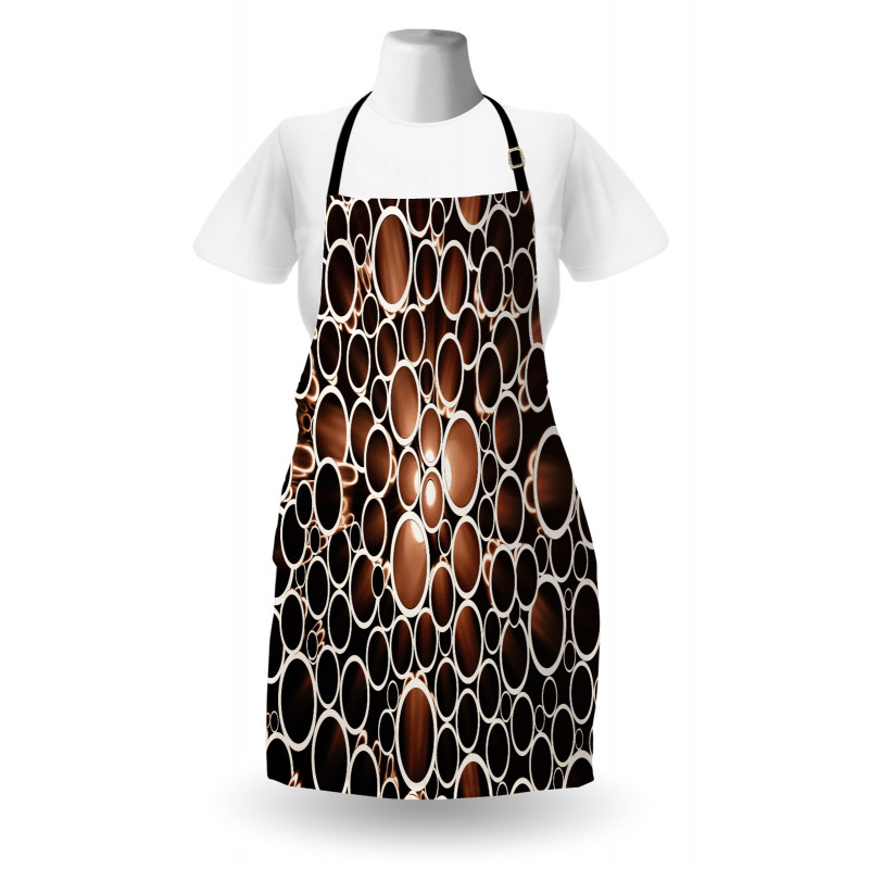 Round Pipes 3D Style Apron