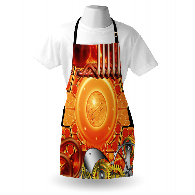 Retro Gear Technology Apron