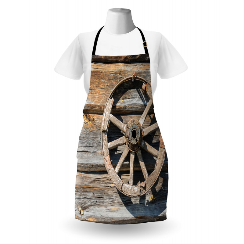 Log Wall Cart Apron