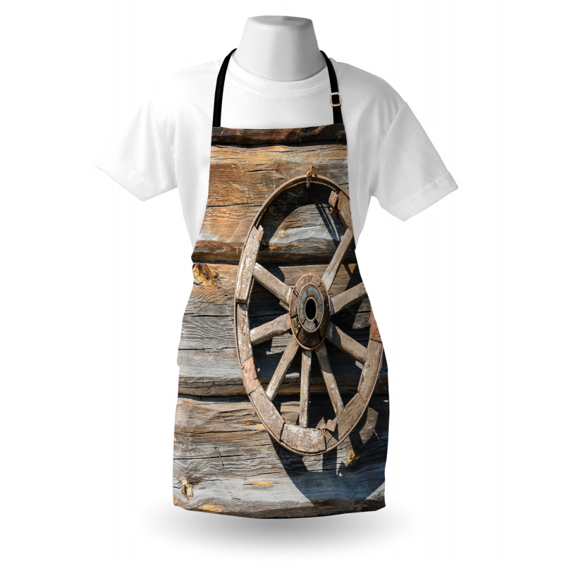 Log Wall Cart Apron