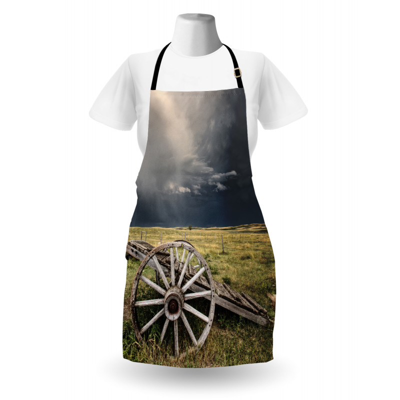 Cart Clouds Apron