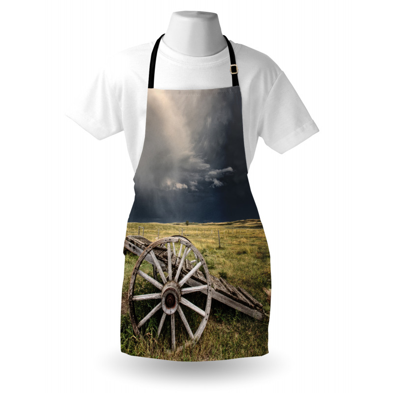 Cart Clouds Apron