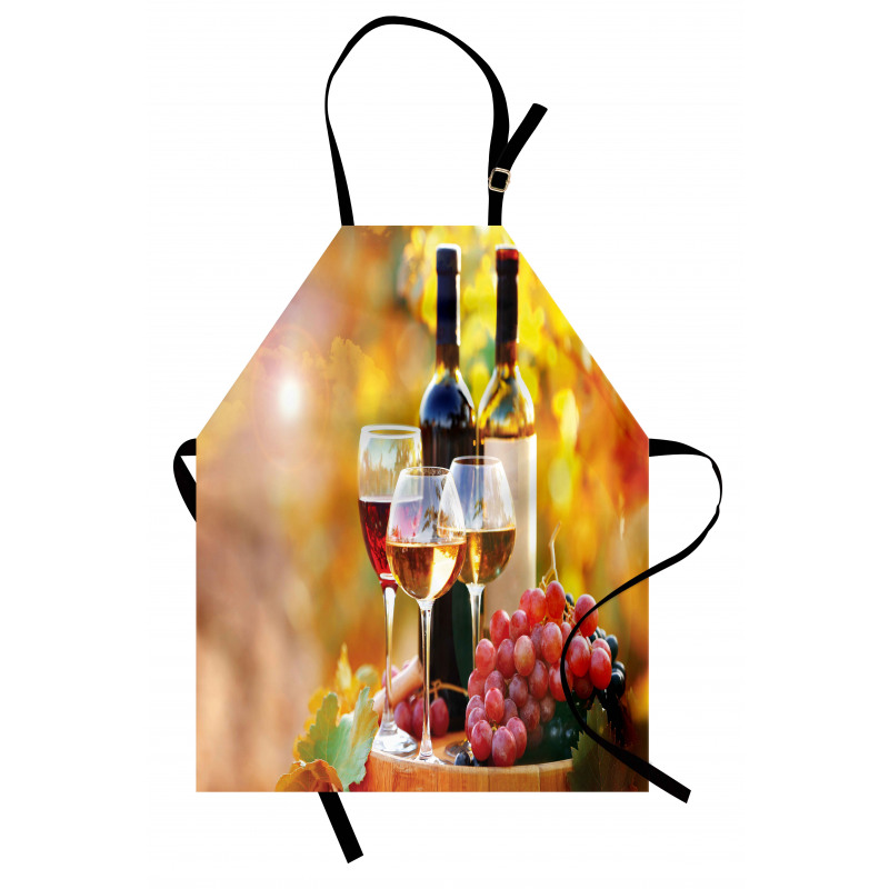 Wine Themed Grape Country Apron