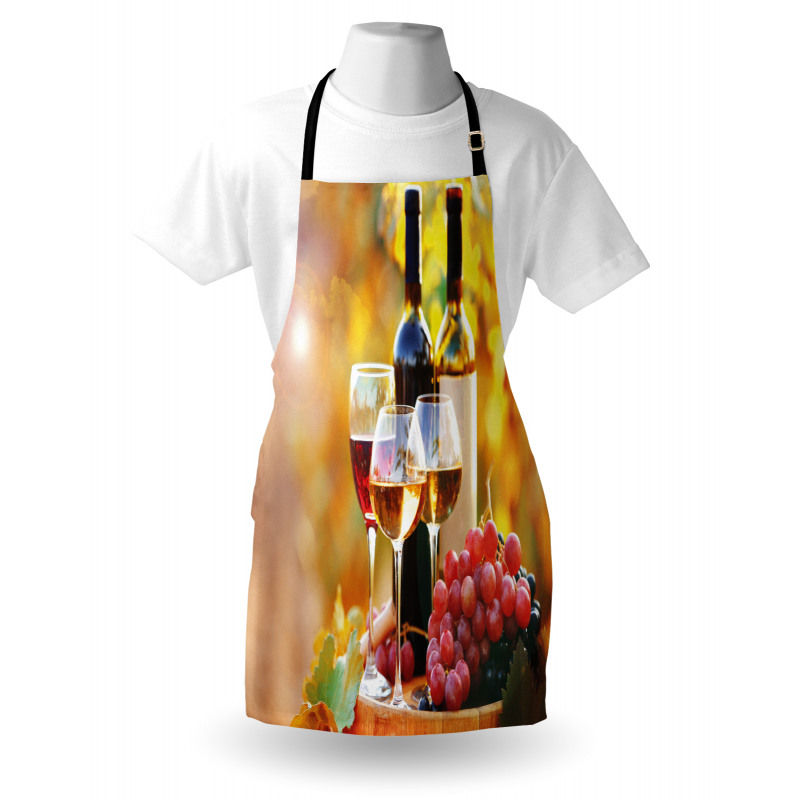 Wine Themed Grape Country Apron