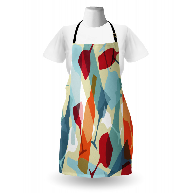 Modern Colorful Art Apron