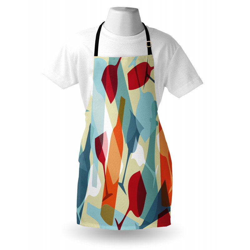 Modern Colorful Art Apron