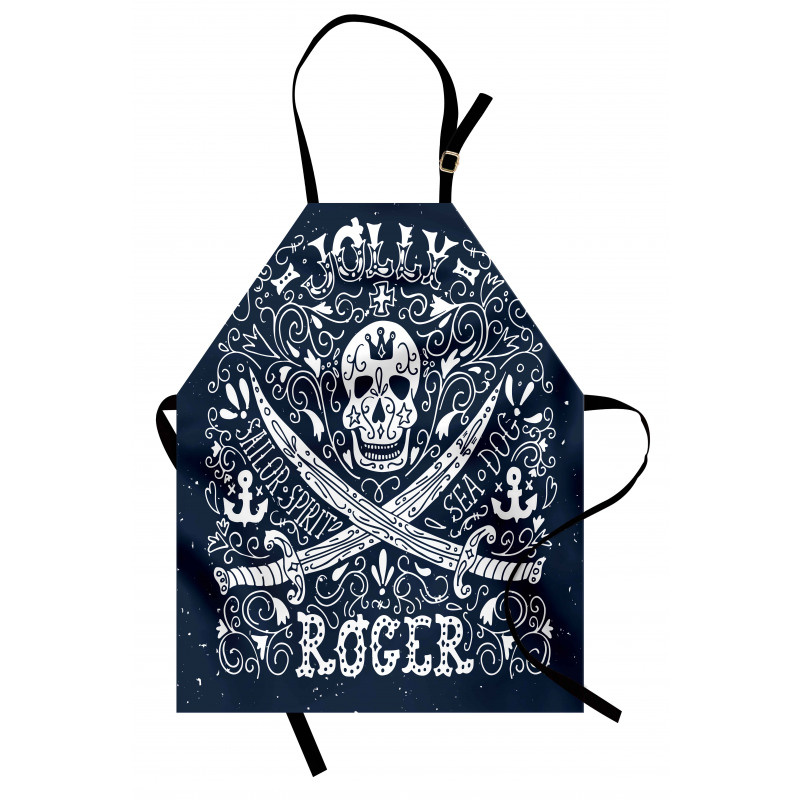 Pirates Jolly Roger Flag Apron