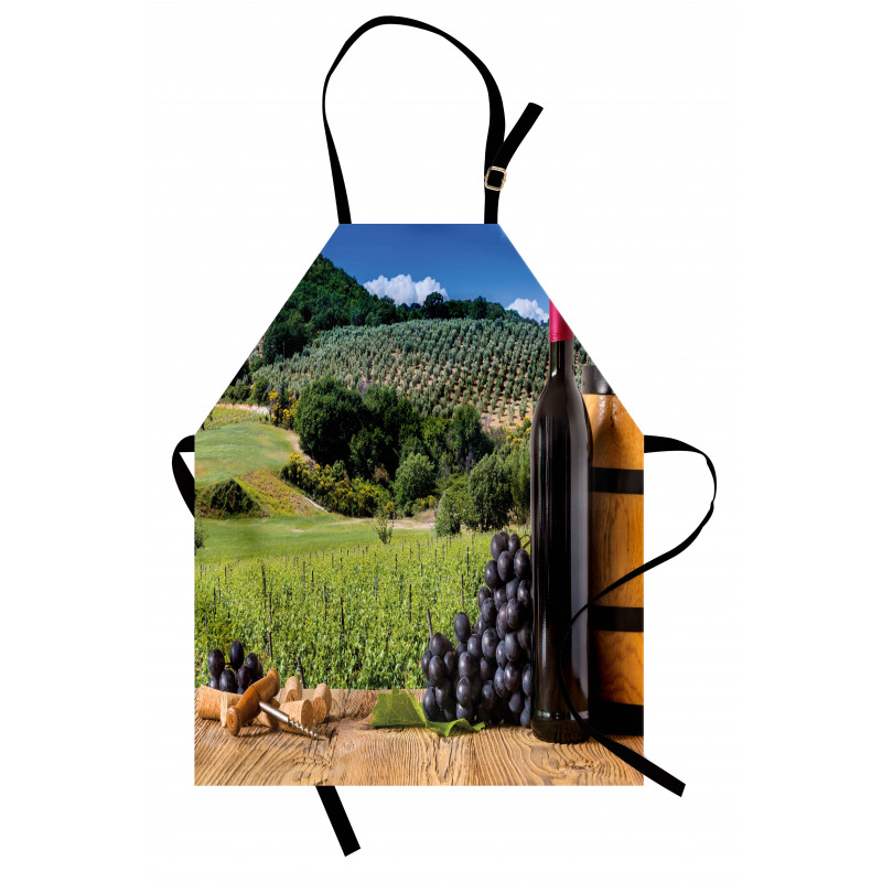 Idyllic Tuscany Country Apron