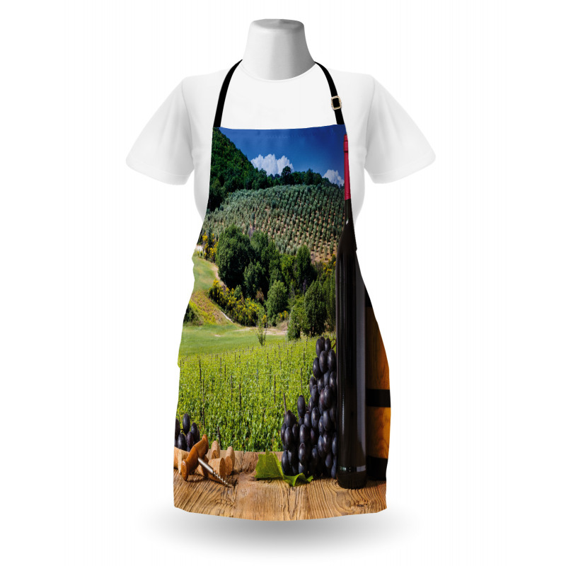 Idyllic Tuscany Country Apron