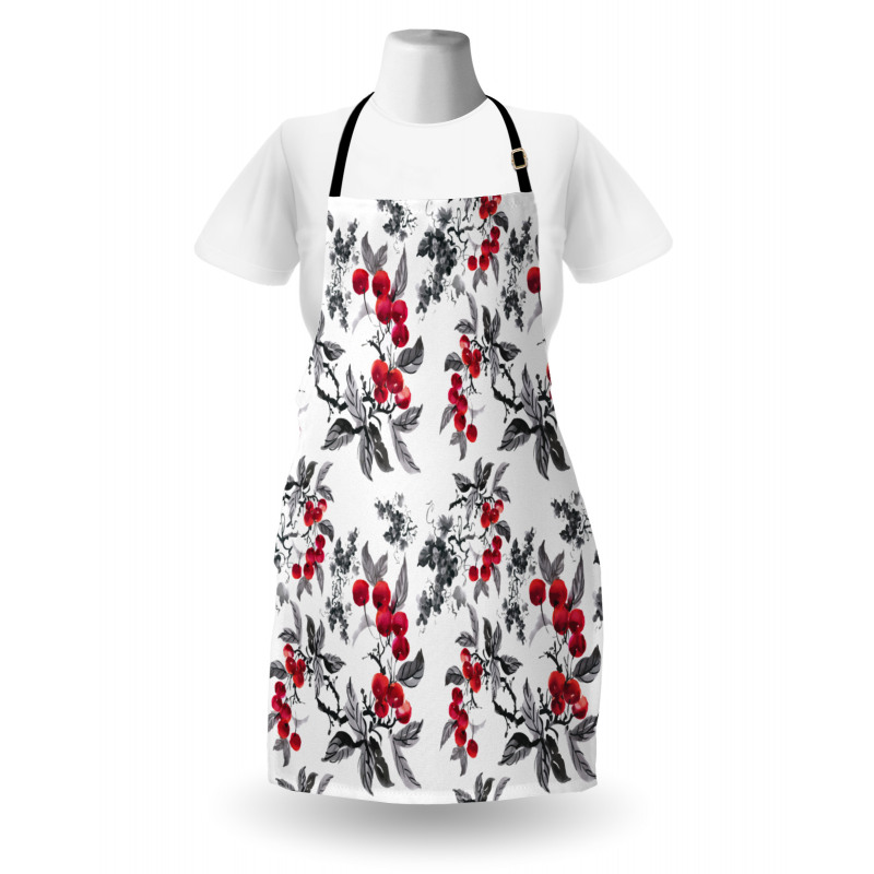 Abstract Botany Garden Apron