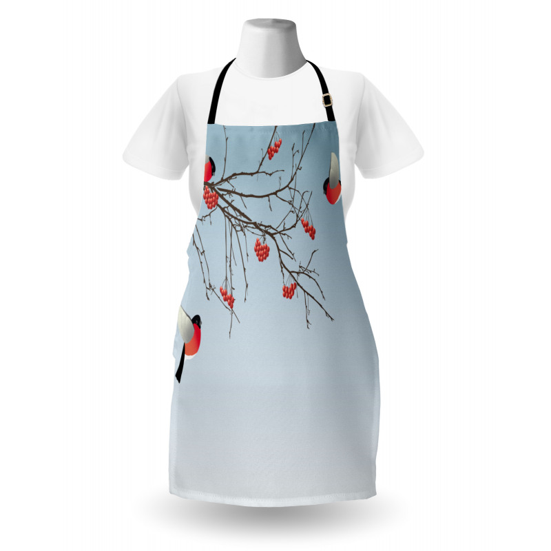 Bullfinch Birds Branches Apron