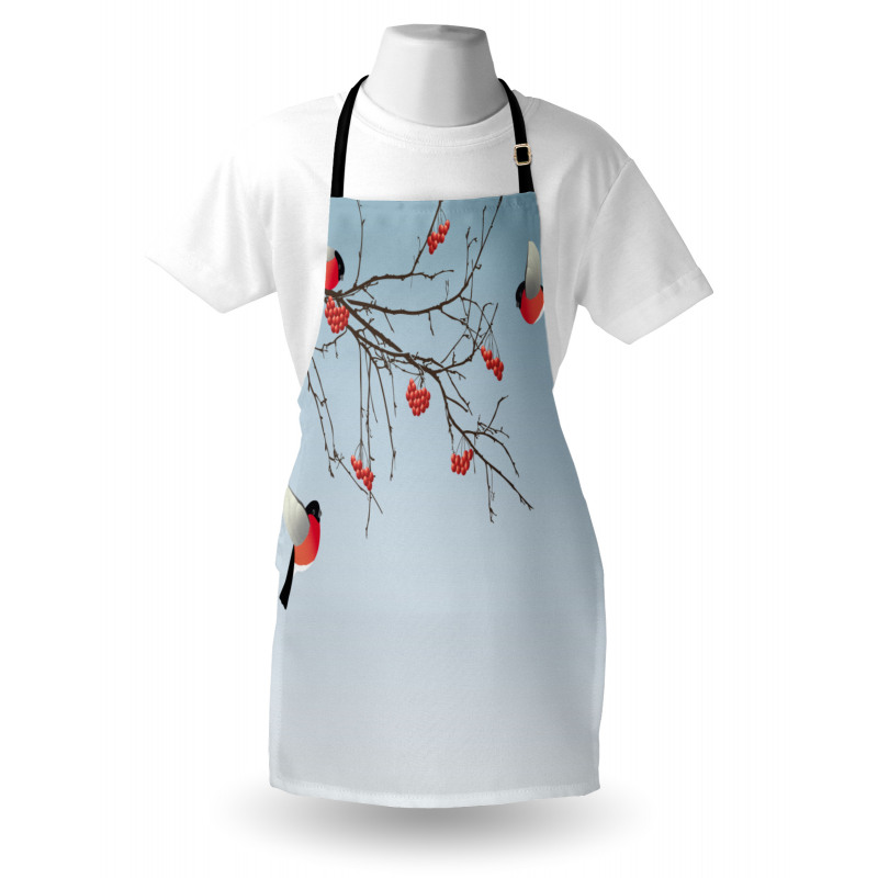 Bullfinch Birds Branches Apron