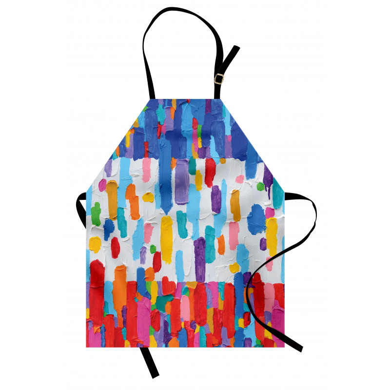 Colorful Abstract Painting Apron