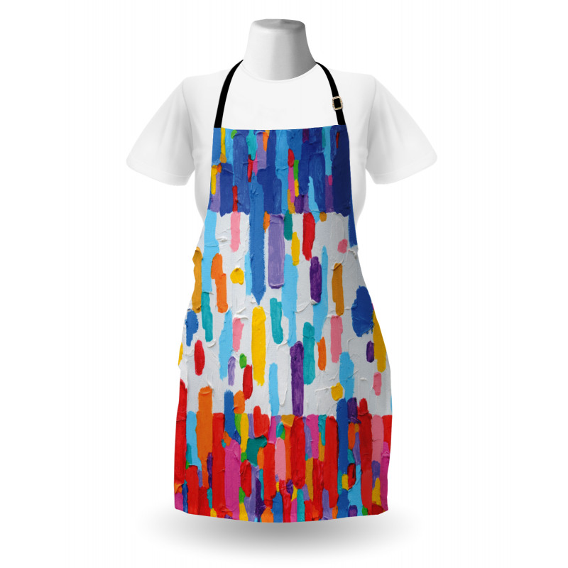 Colorful Abstract Painting Apron