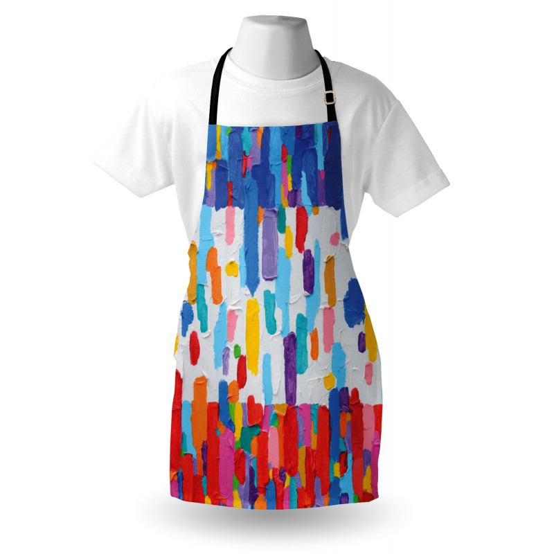 Colorful Abstract Painting Apron