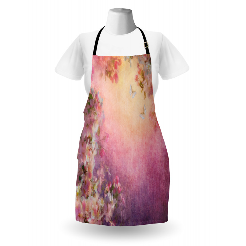 Enchanted Blossom Petals Apron