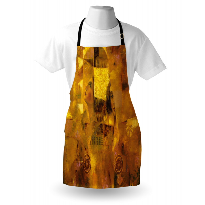 Vintage Woman Drawing Apron