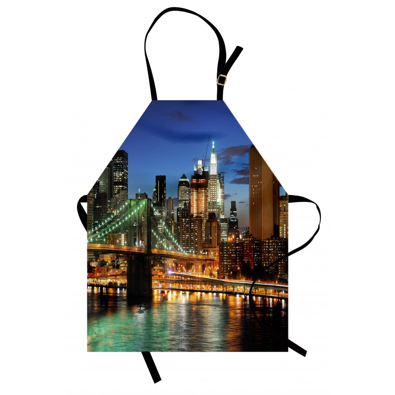 New York at Night Bridge Apron