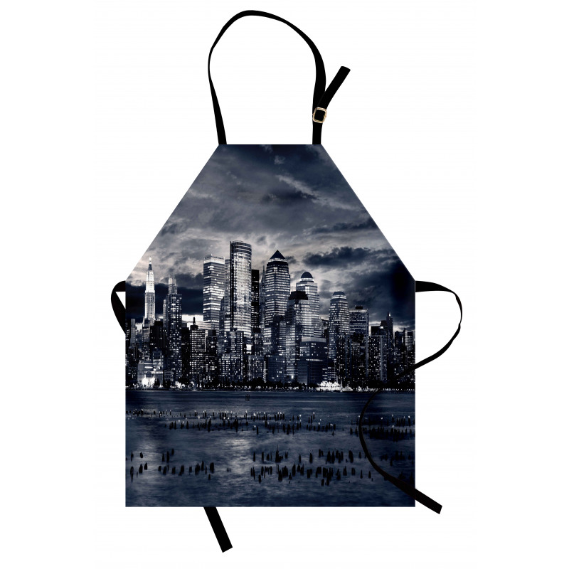 Dramatic View NYC Skyline Apron