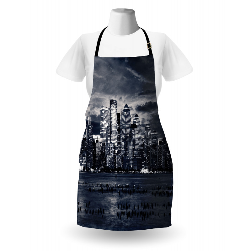 Dramatic View NYC Skyline Apron