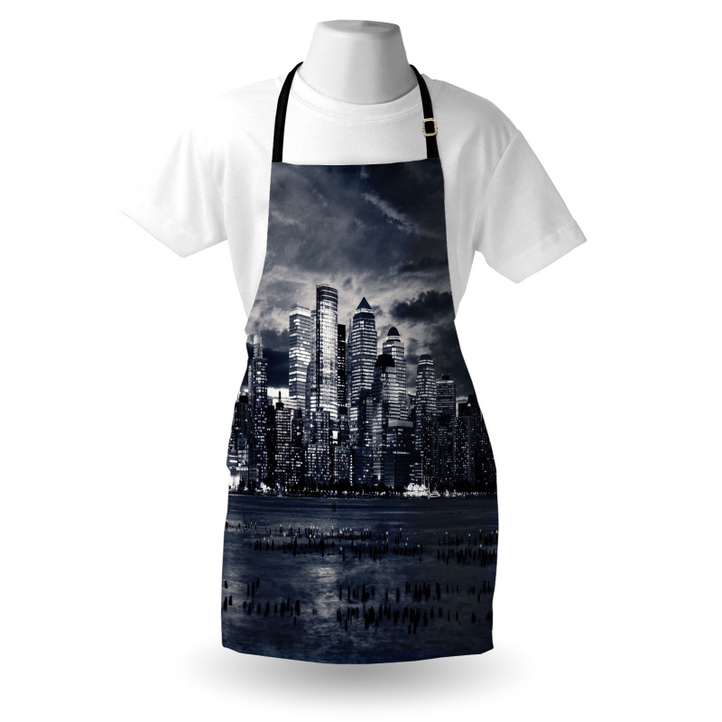 Dramatic View NYC Skyline Apron