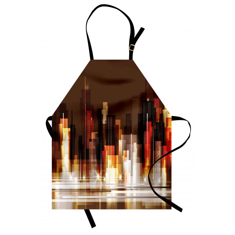 Abstract Urban Downtown Apron