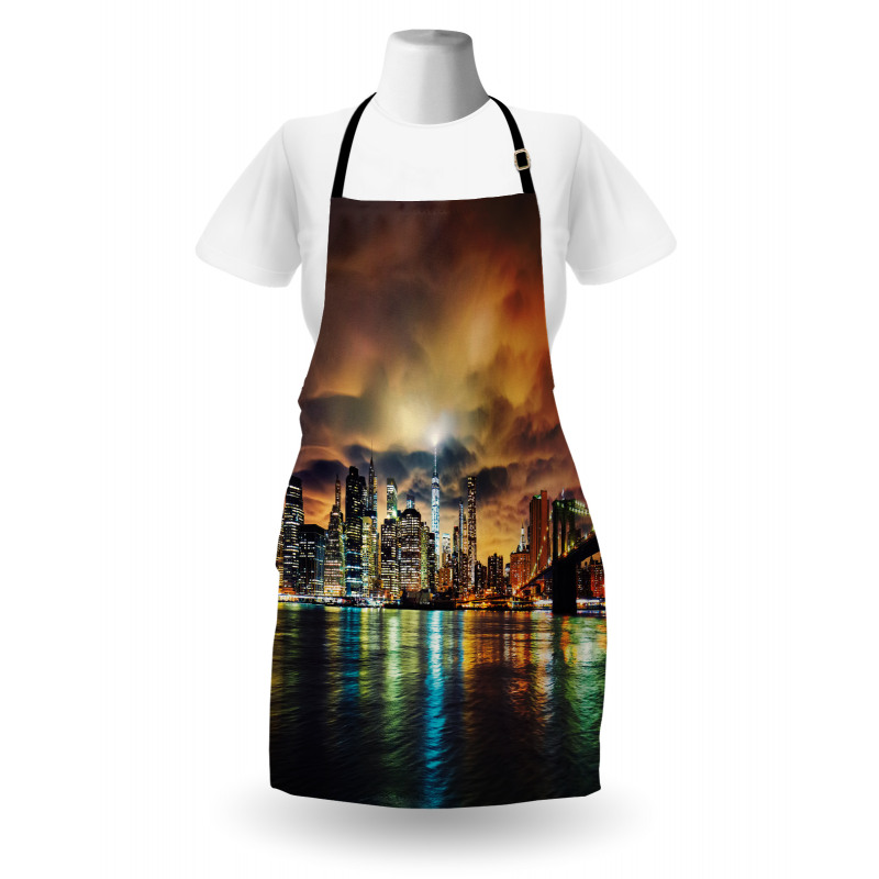 Fantasy Sky NYC Sunset Apron