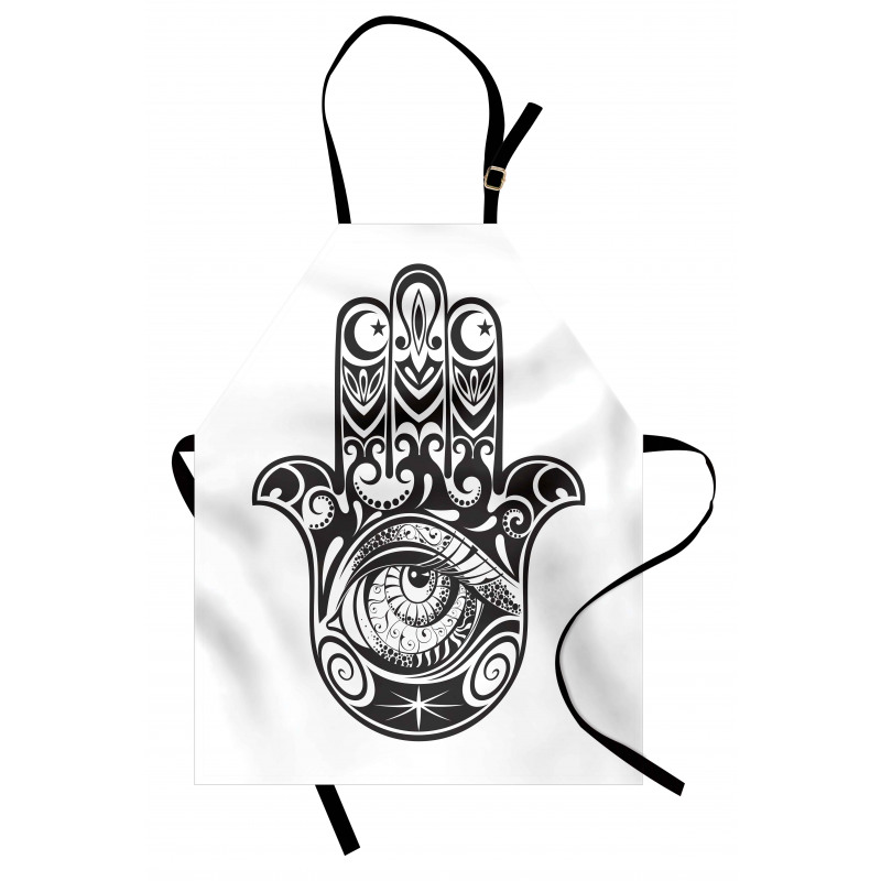 Art Moon Evil Eye Apron