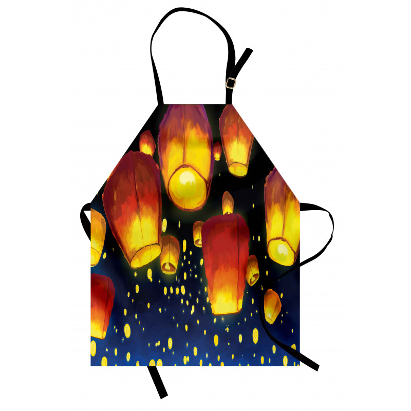 Floating Fanoos Chinese Apron
