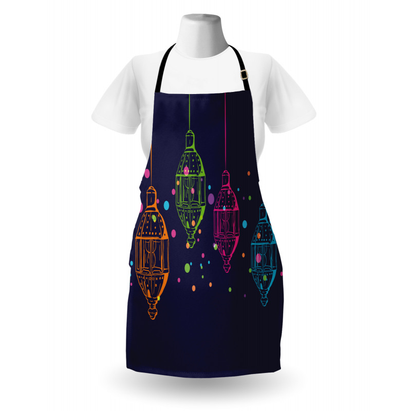 Candles in the Night Apron