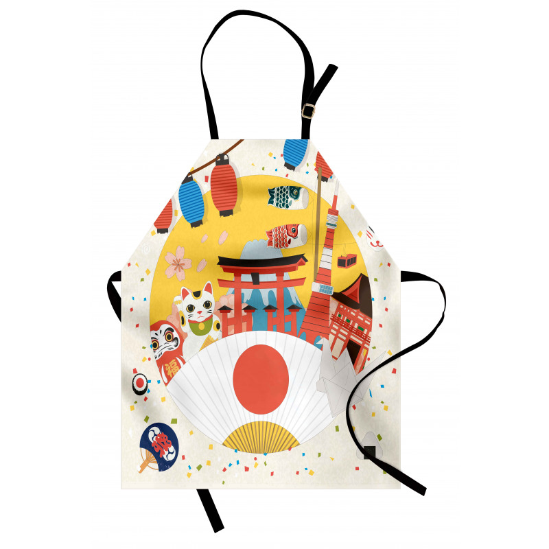 Japanese Kawai Pattern Apron